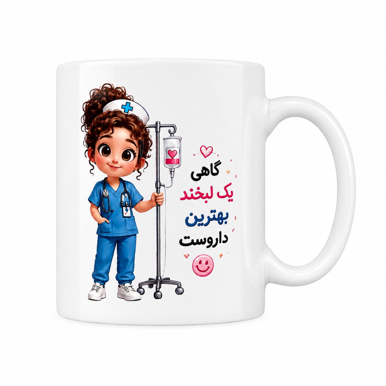 ca43e3c3-3417-4d3d-8562-867e553b35f3 ماگ طرح پرستاری - تصویر 1